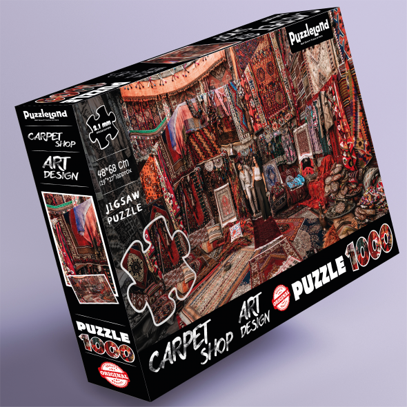 PUZZLELAND 1000 PIECES PUZZLE CARPET SHOP