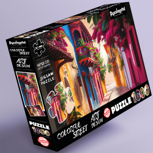 PUZZLELAND 1000 PIECES PUZZLE COLORFUL STREET