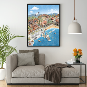 PUZZLELAND 1000 PIECES PUZZLE ISOMETRIC VIEW